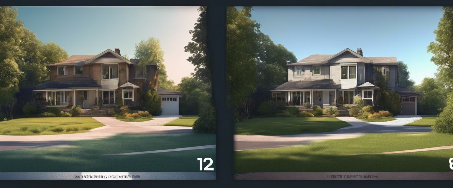 Comparison of 1080P and 4K camera resolutions.