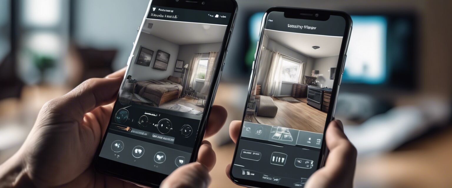 Firmware update for security camera