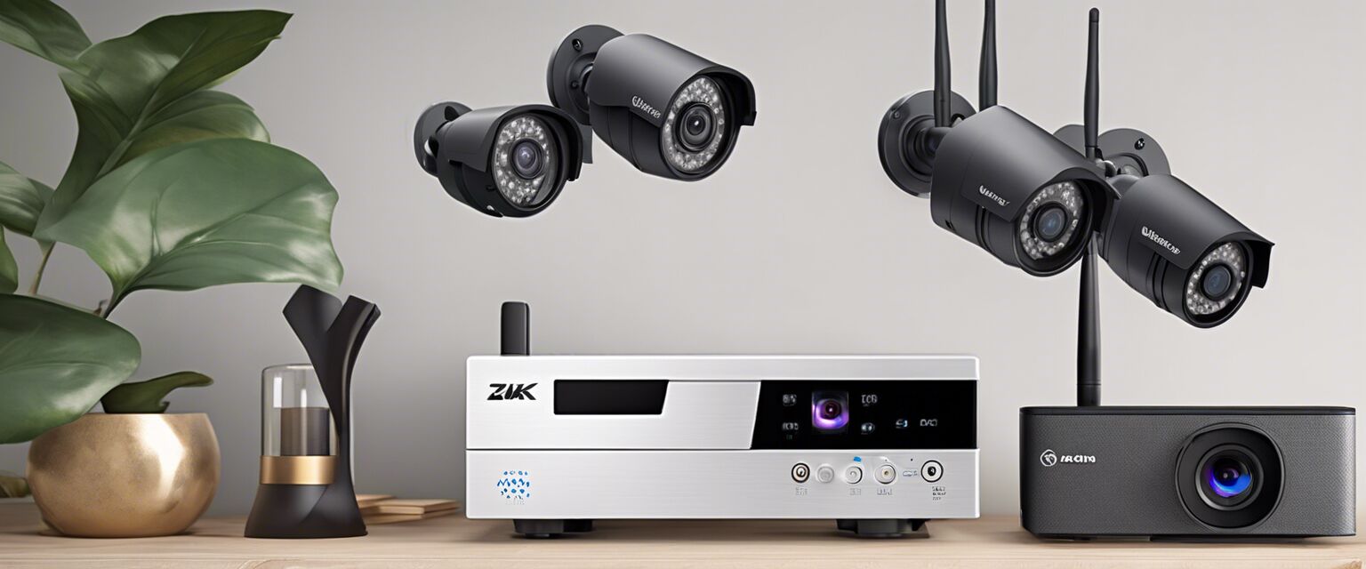 Features of wireless security cameras